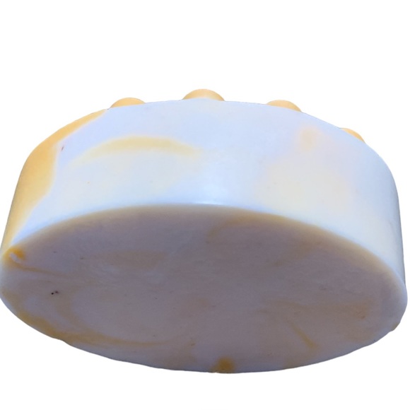 Handmade Soap - Oatmeal Honey & Milk Massage Soap Bar - Picture 3 of 11